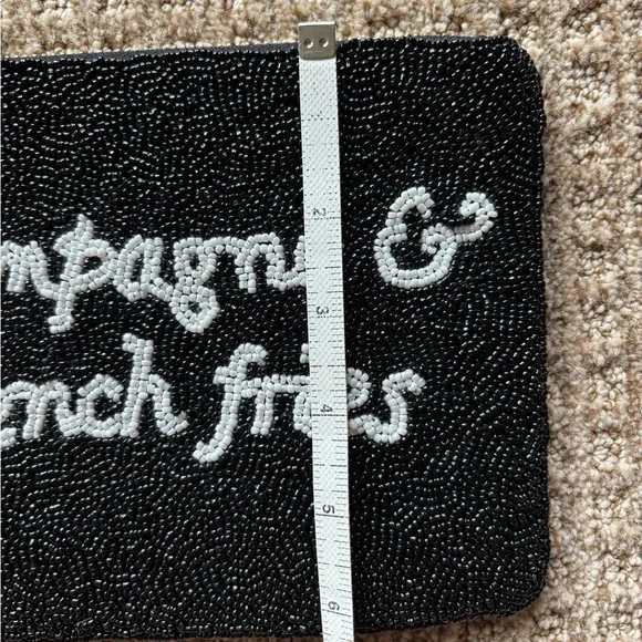 Kate Spade x Target Champagne & French Fries Beaded Clutch - Picture 6 of 6